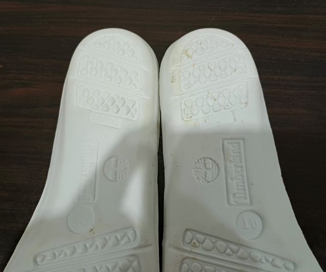 รองพื้นรองเท้าด้านใน(Soft) ของแท้ ใหม่มือ 1 ไม่ผ่านการใช้งานมาก่อน แบรนด์ Timberland ขนาดยาว 26.5cm กว้าง 9.4cm สภาพดีมาก รูปที่ 6