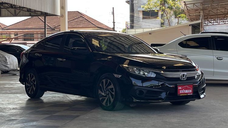 Honda Civic 2017 1.8 EL i-VTEC Sedan เบนซิน ไม่ติดแก๊ส เกียร์อัตโนมัติ ดำ รูปที่ 3