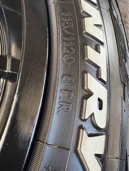 ล้อแม็กขอบ20 ก้านY 6รู139 กว้าง10 ออฟ-24 มีรอยตามการใช้งาน พร้อมยางTOYO275-55-20 ปี23 ปีแท้  รูปที่ 12