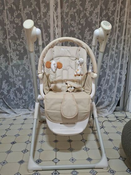 Royal Smart Swing High Chair 2in1 ตัวเดียวจบ เปลไกวอัตโนมัติ และ เก้าอี้ทานข้าว
ผู้ช่วยคุณแม่ยุคใหม่ ดูแลลูกน้อยตั้งแต่แรกเกิด รูปที่ 4