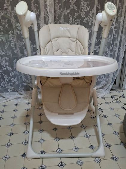 Royal Smart Swing High Chair 2in1 ตัวเดียวจบ เปลไกวอัตโนมัติ และ เก้าอี้ทานข้าว
ผู้ช่วยคุณแม่ยุคใหม่ ดูแลลูกน้อยตั้งแต่แรกเกิด รูปที่ 9