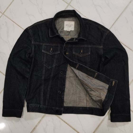 แจ็กเก็ตยีนส์ JACK JONES🧥🇮🇹เข้มกิ้กก รูปที่ 6