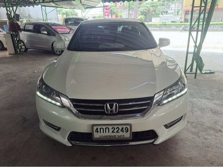 Honda Accord 2015 2.0 EL Sedan เบนซิน ไม่ติดแก๊ส เกียร์อัตโนมัติ ขาว รูปที่ 2