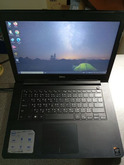 DELL Inspiron 14 Ram 4 GB, HDD 500 GB
Windows 10 Pro
เครื่องสวยใช้งานปกติ ลื่นไหลดี