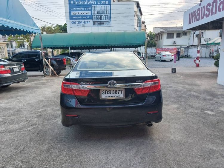 Toyota Camry 2013 2.5 G Sedan เบนซิน ไม่ติดแก๊ส เกียร์อัตโนมัติ ดำ รูปที่ 4