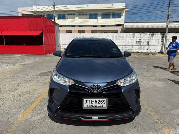 Toyota Yaris ATIV 2021 1.2 Entry Sedan เบนซิน ไม่ติดแก๊ส เกียร์อัตโนมัติ ฟ้า รูปที่ 2
