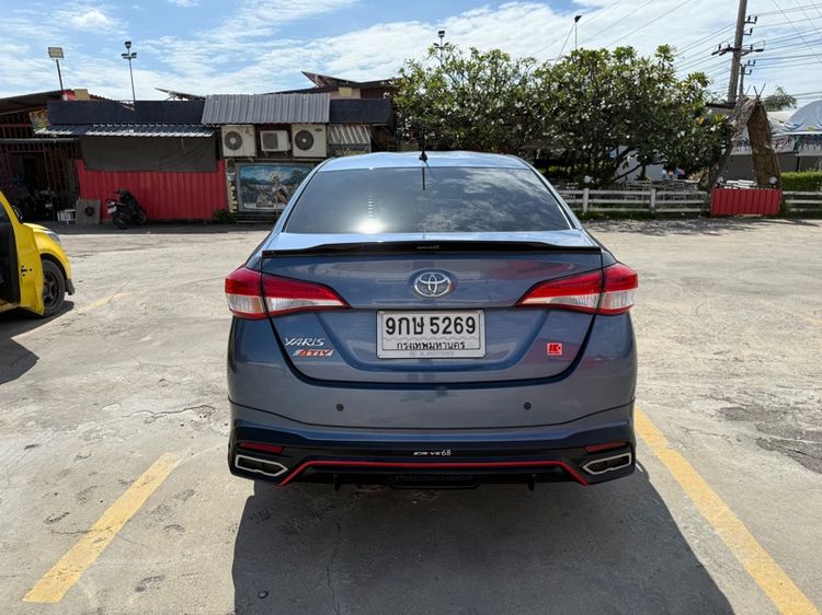 Toyota Yaris ATIV 2021 1.2 Entry Sedan เบนซิน ไม่ติดแก๊ส เกียร์อัตโนมัติ ฟ้า รูปที่ 4