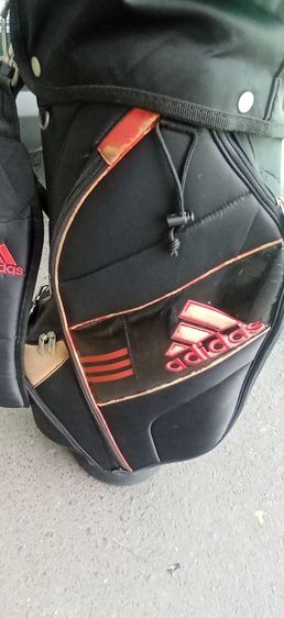ขาย กระเป๋าใส่ไม้กอล์ฟอดิดาสระดับมือชีพพรีเมี่ยมสภาพดีพร้อมออกรอบ adidas golf bag club premium putter driver เหล็ก iron hybrid พัตเตอร์ รูปที่ 4