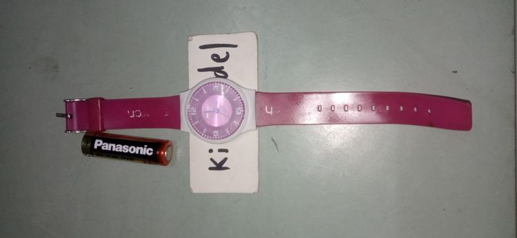 นาฬิกา swatch swiss Switzerland pink watch หายาก women นาฬิกาผู้หญิง สวยมาก น่ารัก รูปที่ 2