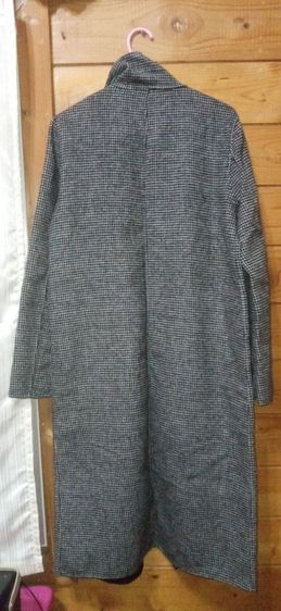 เสื้อโค้ทยาวซาร่าผู้หญิงสำหรับใส่ไปเที่ยวต่างประเทศ เที่ยวเมืองหนาว zara women winter coat cold protect สำหรับผู้หญิงสูง 167 cm หนัก 52 kg รูปที่ 3