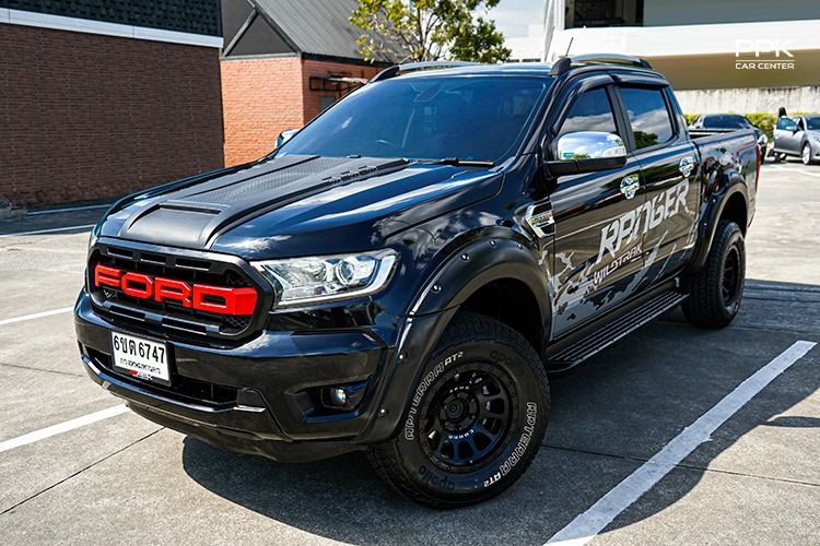 รถ Ford Ranger 2.2 Hi-Rider XLT สี ดำ