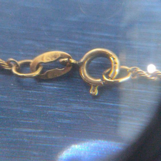 สร้อยคอทองคำ 14K ต่างประเทศ หนัก 3.5กรัม ยาว 24นิ้ว สวมหัวได้ รูปที่ 5