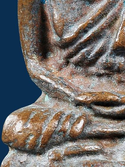 กริ่งรูปเหมือนหลวงปู่ทวด วัดช้างให้ ปี 08 ก้นลายเซ็น ตัวหนังสือ 3 แถว รูปที่ 9