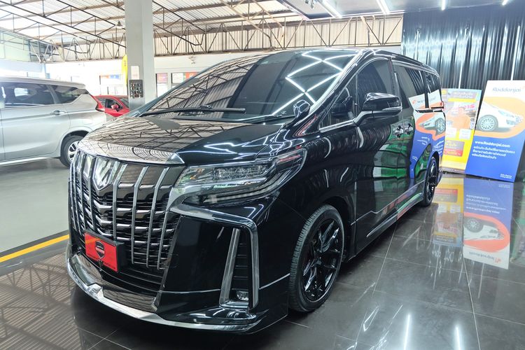 Toyota Alphard 2021 2.5 S C-Package Utility-car เบนซิน เกียร์อัตโนมัติ ดำ รูปที่ 3