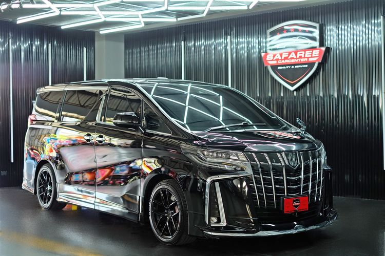 รถ Toyota Alphard 2.5 S C-Package สี ดำ