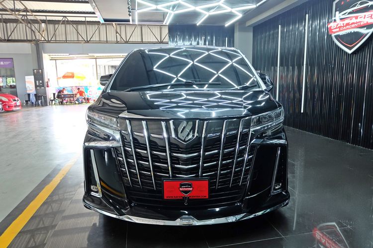 Toyota Alphard 2021 2.5 S C-Package Utility-car เบนซิน เกียร์อัตโนมัติ ดำ รูปที่ 2