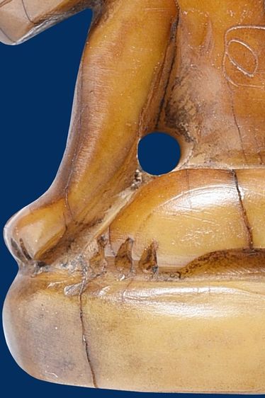 เครื่องรางเสือหลวงพ่อปาน วัดคลองด่าน ขนาดความกว้าง 1.2 เซ็นติเมตร ความยาว 1.5 เซ็นติเมตร รูปที่ 10