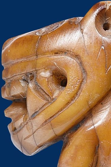 เครื่องรางเสือหลวงพ่อปาน วัดคลองด่าน ขนาดความกว้าง 1.2 เซ็นติเมตร ความยาว 1.5 เซ็นติเมตร รูปที่ 8