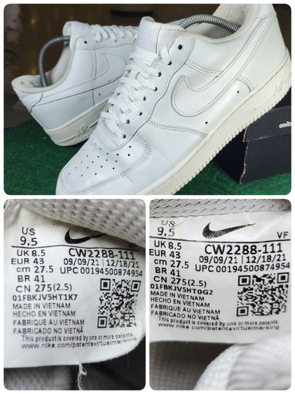 รองเท้า💥 NIKE AIR FORCE 1 💥ของแท้‼️สวยๆ สภาพดี💥ไซร์ 43 รูปที่ 7