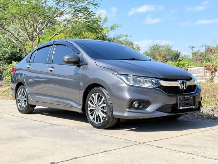 Honda City 2019 1.5 Sv i-VTEC Sedan เบนซิน เกียร์อัตโนมัติ เทา รูปที่ 2