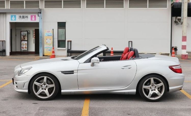 Mercedes-Benz SLK-Class 2012 SLK200 AMG Sedan เบนซิน ไม่ติดแก๊ส เกียร์อัตโนมัติ บรอนซ์เงิน รูปที่ 4