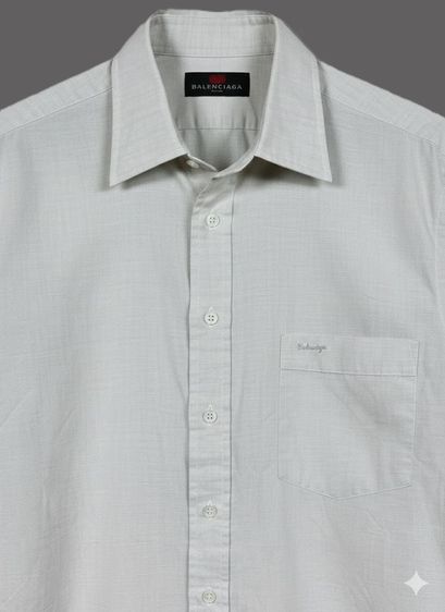 Balenciaga Paris Button Up men's shirt รูปที่ 6