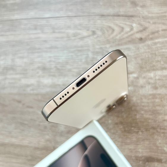 ขายเทิร์น iPhone 16 Pro Max 256 สีทะเลทราย แบต 95 ประกัน มีค.69 สวยกริ๊บ ไร้ตำหนิ เดิมๆ ครบกล่อง รูปที่ 11