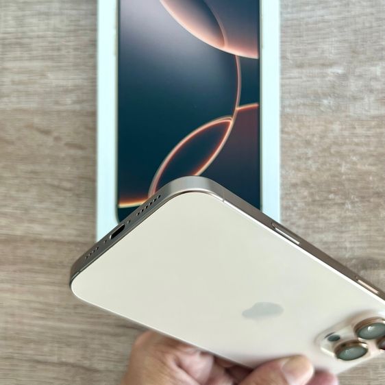 ขายเทิร์น iPhone 16 Pro Max 256 สีทะเลทราย แบต 95 ประกัน มีค.69 สวยกริ๊บ ไร้ตำหนิ เดิมๆ ครบกล่อง รูปที่ 15