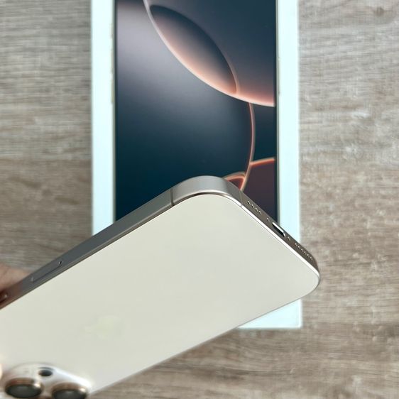 ขายเทิร์น iPhone 16 Pro Max 256 สีทะเลทราย แบต 95 ประกัน มีค.69 สวยกริ๊บ ไร้ตำหนิ เดิมๆ ครบกล่อง รูปที่ 14
