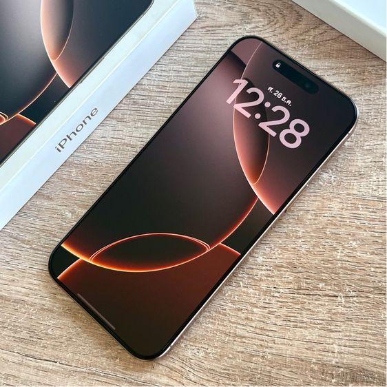 ขายเทิร์น iPhone 16 Pro Max 256 สีทะเลทราย แบต 95 ประกัน มีค.69 สวยกริ๊บ ไร้ตำหนิ เดิมๆ ครบกล่อง รูปที่ 2