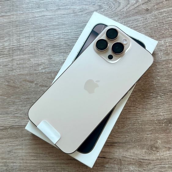 ขายเทิร์น iPhone 16 Pro Max 256 สีทะเลทราย แบต 95 ประกัน มีค.69 สวยกริ๊บ ไร้ตำหนิ เดิมๆ ครบกล่อง รูปที่ 6