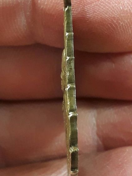 เหรียญหลวงพ่อพุก วัดพระยาทำ จ.ปราจีนบุรี รุ่นแรก ปี2482 เนื้ออัลปาก้าสภาพยังสวย รูปที่ 3