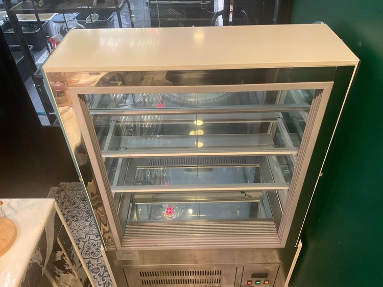 ตู้แช่เค้ก ทรงกระจกโค้ง (90 cm.) รูปที่ 5