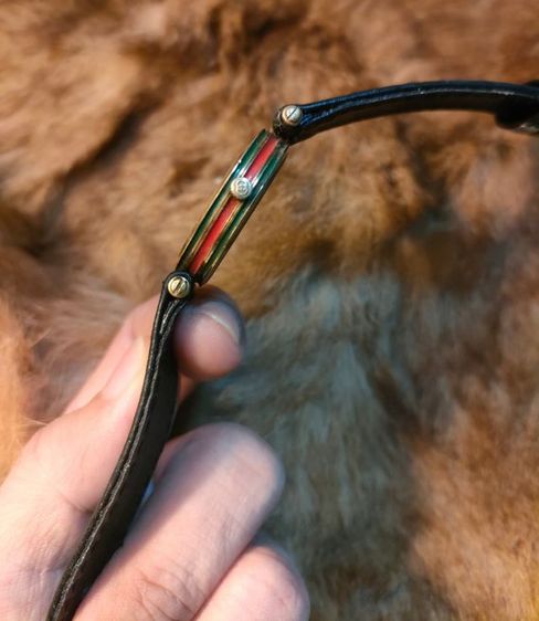 นาฬิกาGucci สวิตเซอร์แลนด์ ของแท้💯เปอร์เซ็นต์ หน้าปัด32mm. รูปที่ 4