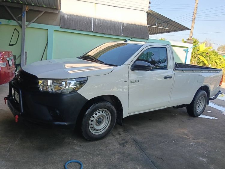 Toyota Hilux Revo 2021 2.4 E Pickup ดีเซล เกียร์อัตโนมัติ ขาว รูปที่ 2