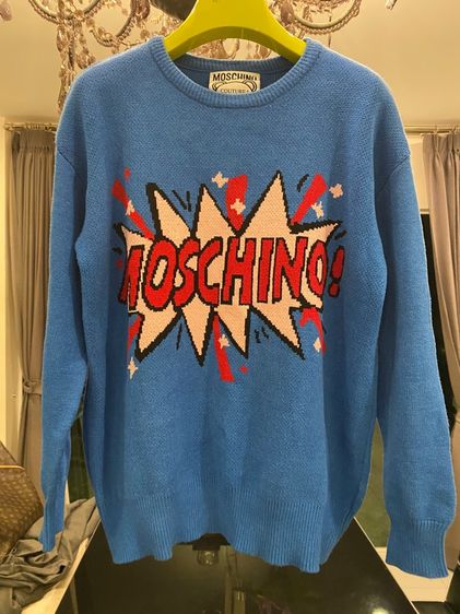 มอสชิโน่ เสื้อไหมพรมอิตาลี สภาพใหม่เอี่ยม  รูปที่ 4