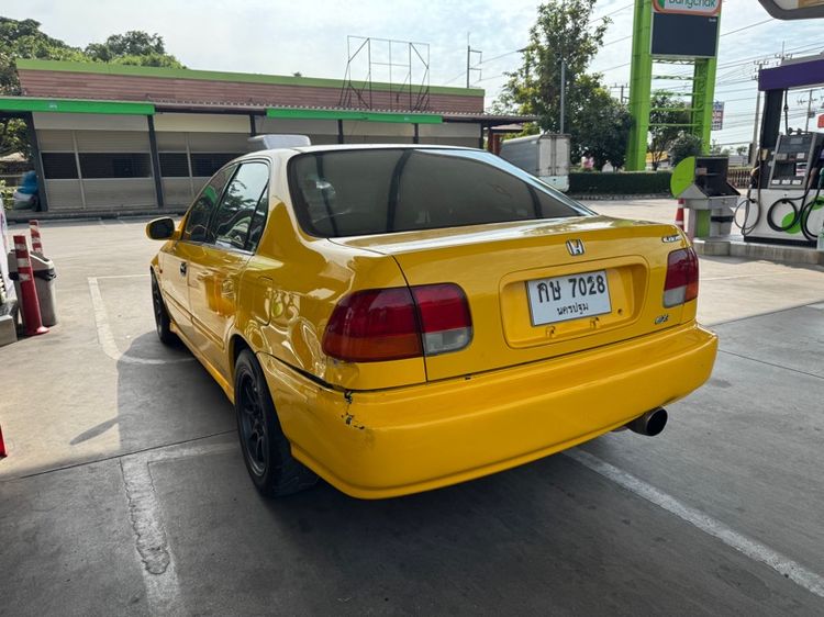 Honda Civic 1996 1.6 VTi EXA Sedan เบนซิน ไม่ติดแก๊ส เกียร์อัตโนมัติ เหลือง รูปที่ 4