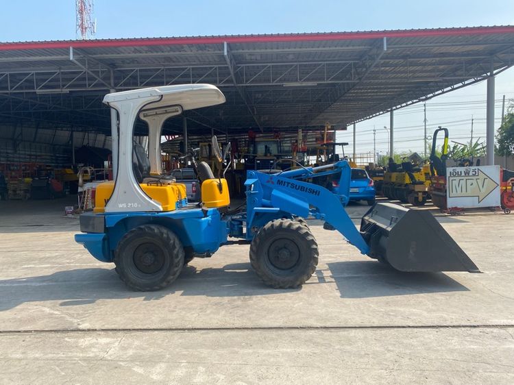 รถตักล้อยาง MITSUBISHI รุ่น WS210  บุ้งกี๋ 0.7 คิว  รถเก่านอกนำเข้า รูปที่ 7