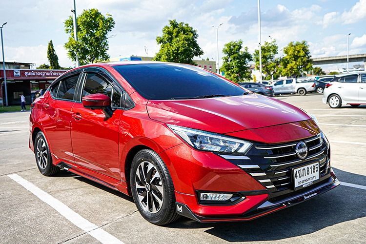 Nissan Almera 2023 1.0 VL Sedan เบนซิน ไม่ติดแก๊ส เกียร์อัตโนมัติ แดง รูปที่ 3