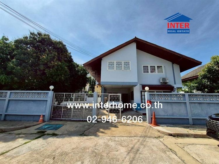 ที่ดิน + บ้านเดี่ยว 2 ชั้น 97.9 ตร.ว. หมู่บ้านสุดจิตนิเวศน์ ซอยท่าข้าม4 ถนนพระราม2 ถนนท่าข้าม เขตบางขุนเทียน กรุงเทพมหานคร