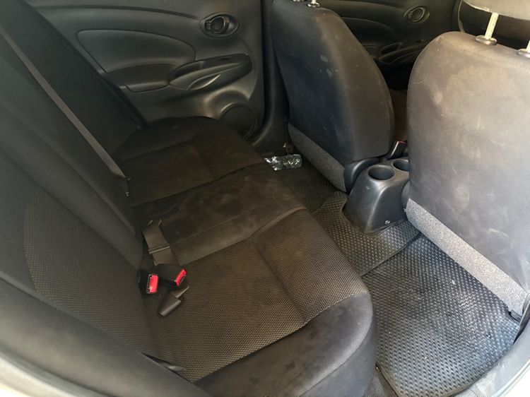 Nissan Almera 2013 1.2 E Sedan เบนซิน ไม่ติดแก๊ส เกียร์อัตโนมัติ ขาว รูปที่ 4