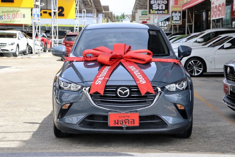 Mazda CX-3 2021 2.0 Base Utility-car เบนซิน ไม่ติดแก๊ส เกียร์อัตโนมัติ น้ำเงิน รูปที่ 2