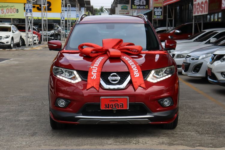 Nissan X-Trail 2017 2.0 V 4WD Utility-car เบนซิน ไม่ติดแก๊ส เกียร์อัตโนมัติ แดง รูปที่ 2