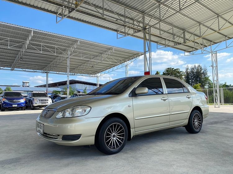 Toyota Altis 2006 1.6 E Sedan เบนซิน ไม่ติดแก๊ส เกียร์อัตโนมัติ บรอนซ์ทอง รูปที่ 3