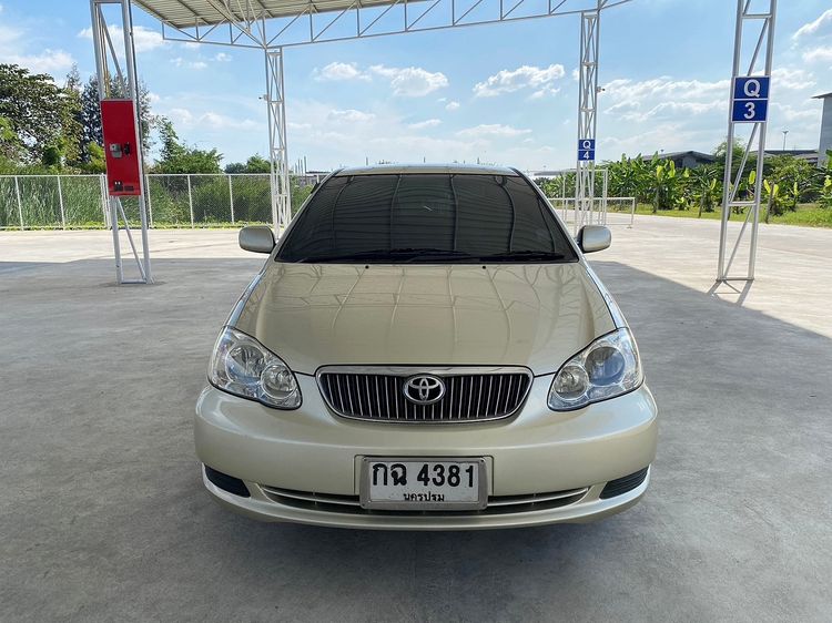 Toyota Altis 2006 1.6 E Sedan เบนซิน ไม่ติดแก๊ส เกียร์อัตโนมัติ บรอนซ์ทอง รูปที่ 2