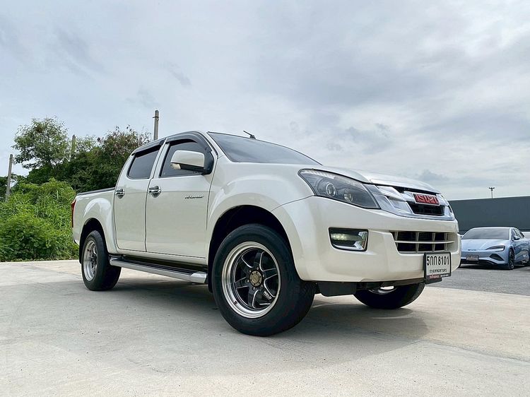 Isuzu D-MAX 2016 2.5 Hi-Lander Ddi i-TEQ Pickup ดีเซล ไม่ติดแก๊ส เกียร์ธรรมดา ขาว