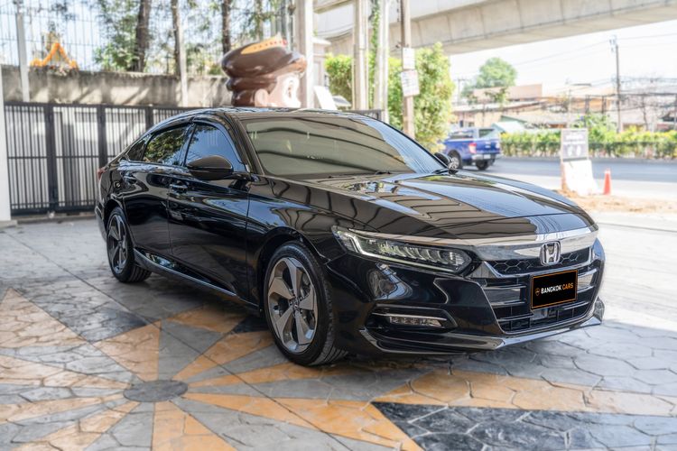 Honda Accord 2022 2.0 e:HEV EL+ Sedan ไฮบริด เกียร์อัตโนมัติ ดำ รูปที่ 4