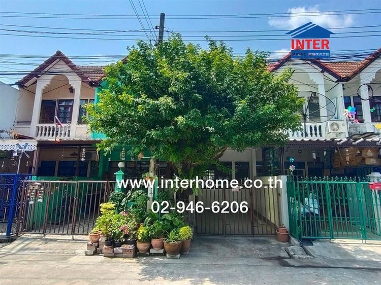 ทาวน์เฮ้าส์ 2 ชั้น 21 ตร.ว. หมู่บ้านราณี3 ซอยนวมินทร์135 ถนนนวมินทร์ ถนนรามอินทรา เขตบางกะปิ กรุงเทพมหานคร