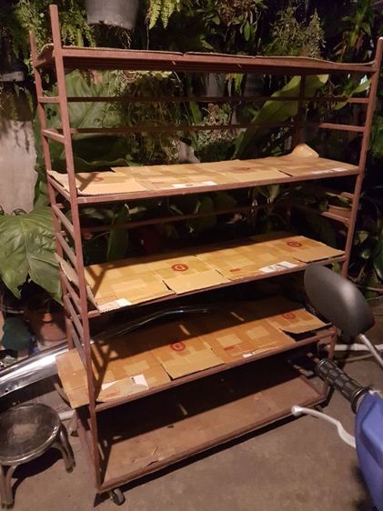 ชั้นวางของเป็นเหล็กแข็งแรง สูง 160 ซม กว้าง 110 cm หนา 38 รูปที่ 2