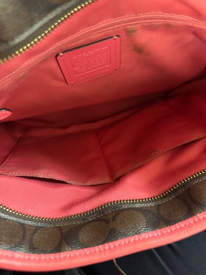 coach tote 16 สภาพใช้งาน รูปที่ 5